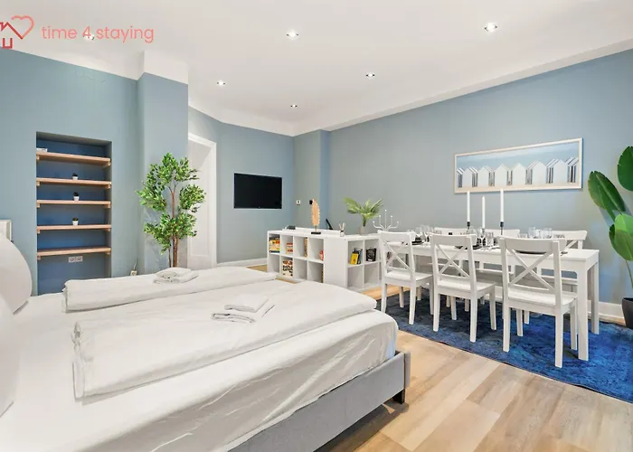 Apartamento Time4staying 2 Sz Mit Terrasse Nahe Kudamm, Icc & Zoo Berlim